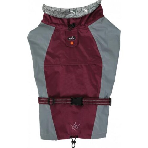 Imperméable rouge pour chien