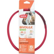 Collier Lumineux rechargeable et ajustable pour chiens à poils longs