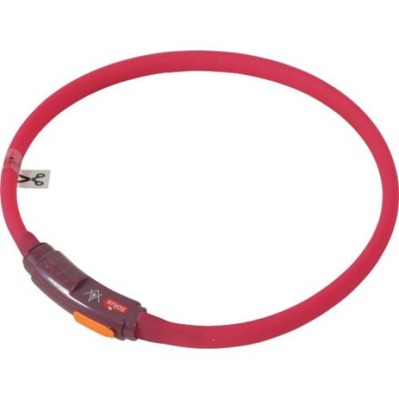 Collier lumineux rechargeable et ajustable pour chiens