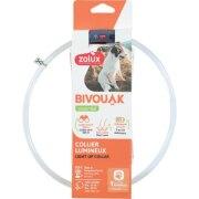 Collier Lumineux pour Chiens à Poils courts Bivouac - Rechargeable et Ajustable