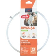 Collier lumineux pour chiens à poils courts rechargeable et ajustable
