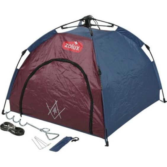 Tente Bivouak pour chien résistante à l'eau avec tapis inclus