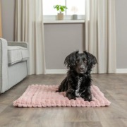 Matelas pour chien rose