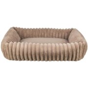 Lit pour chien :  peluche douce, velours Lonni