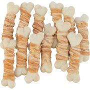 Friandises snack os marbrés au poulet et cabillaud
