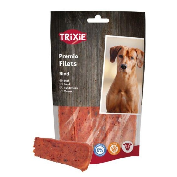 Filets pour chien 93 % de viande de bœuf