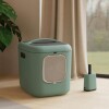 Maison de toilette BIALA XL pour Maine Coon vert de gui