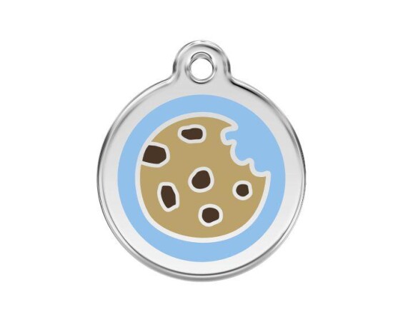 Médaille motif Cookie Bleu