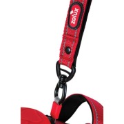 Harnais Easy Ride avec laisse enrouleur intégrée rouge