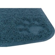 Tapis antidérapant pour toilette du chat bleu taille S