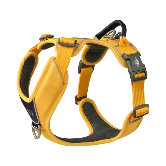 Harnais Comfort Walk Pro anti-traction avec poignée pour chien LEMON DOG Copenhagen