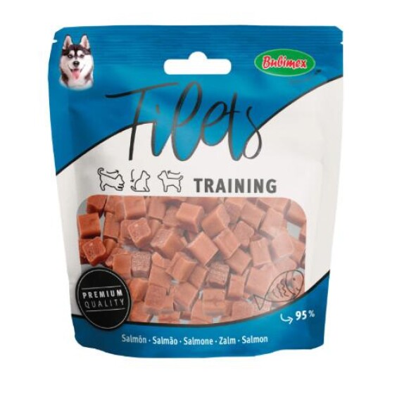 Friandises Éducation saumon pour chien 50 g Bubimex