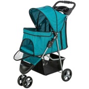 Poussette chien Friends turquoise
