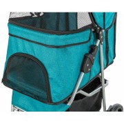 Poussette chien Friends turquoise