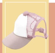 Casquette Visor rose pour chien ou chat