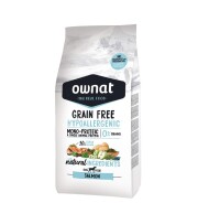 OWNAT croquettes sans céréales hypoallergéniques au saumon pour chien sensible