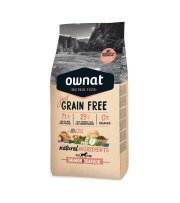OWNAT croquettes just grain free pour chien adulte au saumon