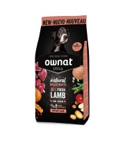 OWNAT croquettes Ultra Medium Agneau & Riz pour Chien