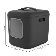 Maison de toilette XL Maine Coon anthracite