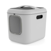 Maison de toilette XL pour Maine Coon blanche