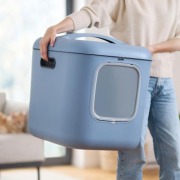 Maison de toilette BIALA XL : Maine Coon bleu