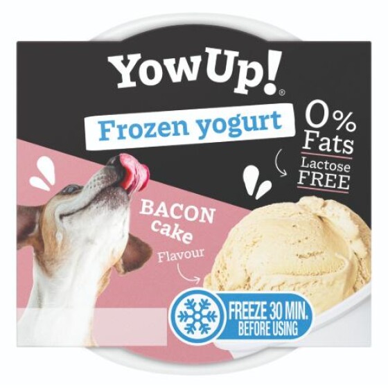 YowUp! Yaourt glacé goût Bacon Cake pour chien