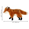 KONG Peluche Wild Low Stuff Fox Medium