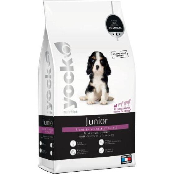 Croquettes Chiot Petites Races Junior YOCK NUTRITION 4 kg