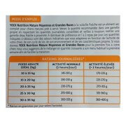 Croquettes pour chien Mature moyennes et grandes races YOCK NUTRITION