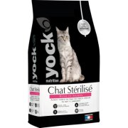 Croquettes au Saumon pour Chat Stérilisé YOCK NUTRITION