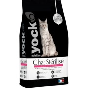 YOCK Croquettes au saumon pour chat stérilisé