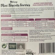 Friandises Mix Mini Biscuits Fourrés petit Chien YOCK PLAISIR 400 g