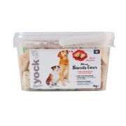Mix Biscuits Cœur Friandises pour chien YOCK PLAISIR 1KG