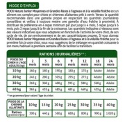 YOCK Croquettes sans céréales pour chiot et jeune chien (-1 an) 10 kg Nature