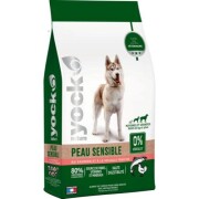 Croquettes sans céréales pour chien à peau sensible – 12 kg YOCK NATURE