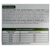 Croquettes sans céréales pour chien à peau sensible – 12 kg YOCK NATURE