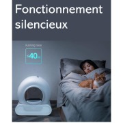 Maison de toilette automatique autonettoyante pour chat Mon Ami Luki