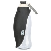 Gourde de voyage pour chien avec gamelle pliante