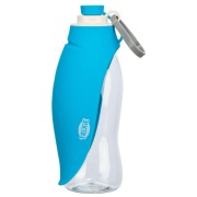 Gourde de voyage pour chien avec gamelle pliante