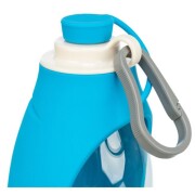 Gourde de voyage pour chien avec gamelle pliante