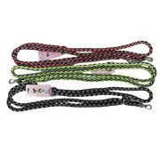 Laisse de dressage chien nylon réfléchissant 2,5 m