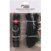 Kit mains libres, laisse extensible et ceinture ajustable Mon Ami Luki