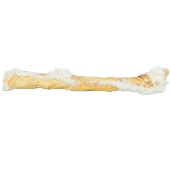 Rouleau de peau de lapin avec fourrure  45–50 cm