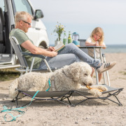 Rouleau de peau de lapin avec fourrure 45–50 cm