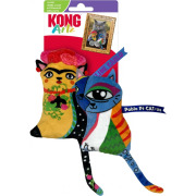 KONG Jouet Artz pour chat Kahlo/Picasso 2 pièces