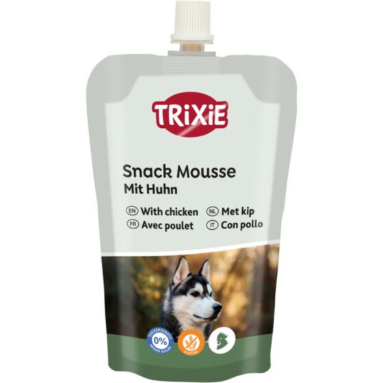 Snack mousse au poulet pour chien