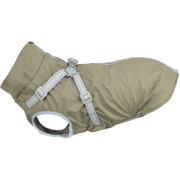Manteau imperméable pour chien avec harnais intégré
