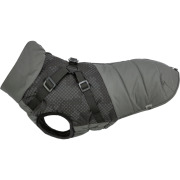 Manteau harnais intégré pour chien Pontis Reflect gris