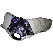 Manteau harnais intégré pour chien Pontis Reflect gris