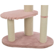 Arbre à chat stable Lonni rose 132 cm